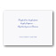 Silver Snowflakes on Blue Holiday Photo Card