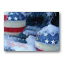 Patriotic Ornaments Christmas Greeting Card