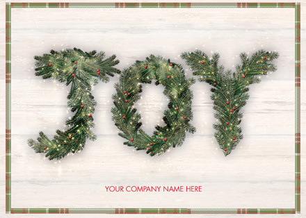 Pining for Plaid Holiday Cards