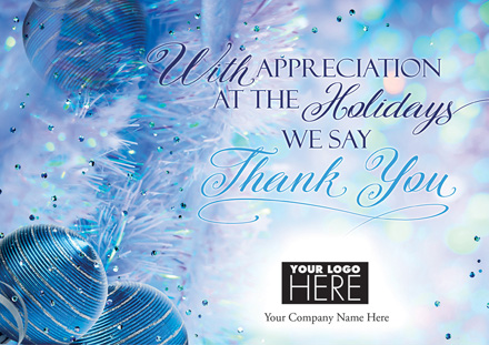 Truly Grateful Holiday Logo Cards